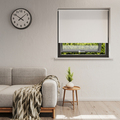 Rullegardin hvid 90 x 210 cm mørklægning